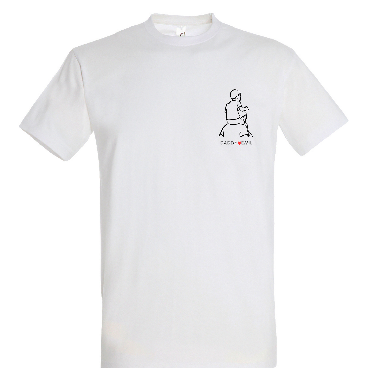 Personalisierter Babybody zum Vatertag – Geschenk von Baby an Papa mit Name