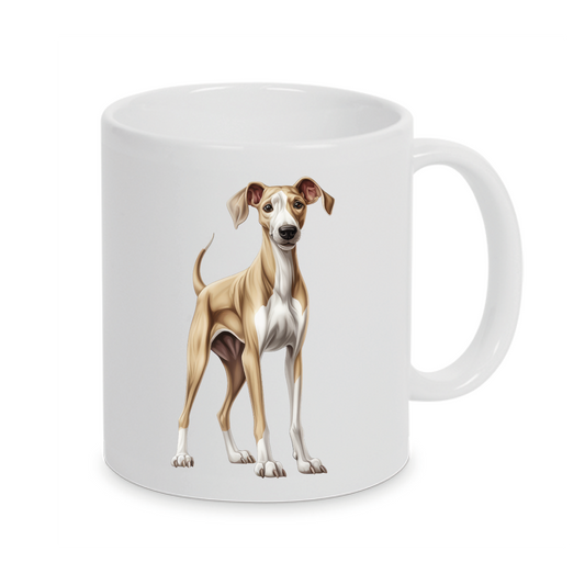 Azawakh Windhund -Personalisierte Tasse Hunderasse - Individuell gestaltbar mit Namen oder Wunschtext