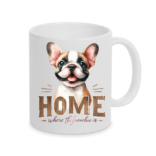Französische Bulldogge Frenchie -  Lustige Spruch Tasse Hund auch mit Namen