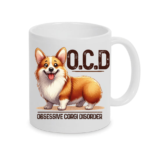 Corgie- Lustige Spruch Tasse Hund auch mit Namen