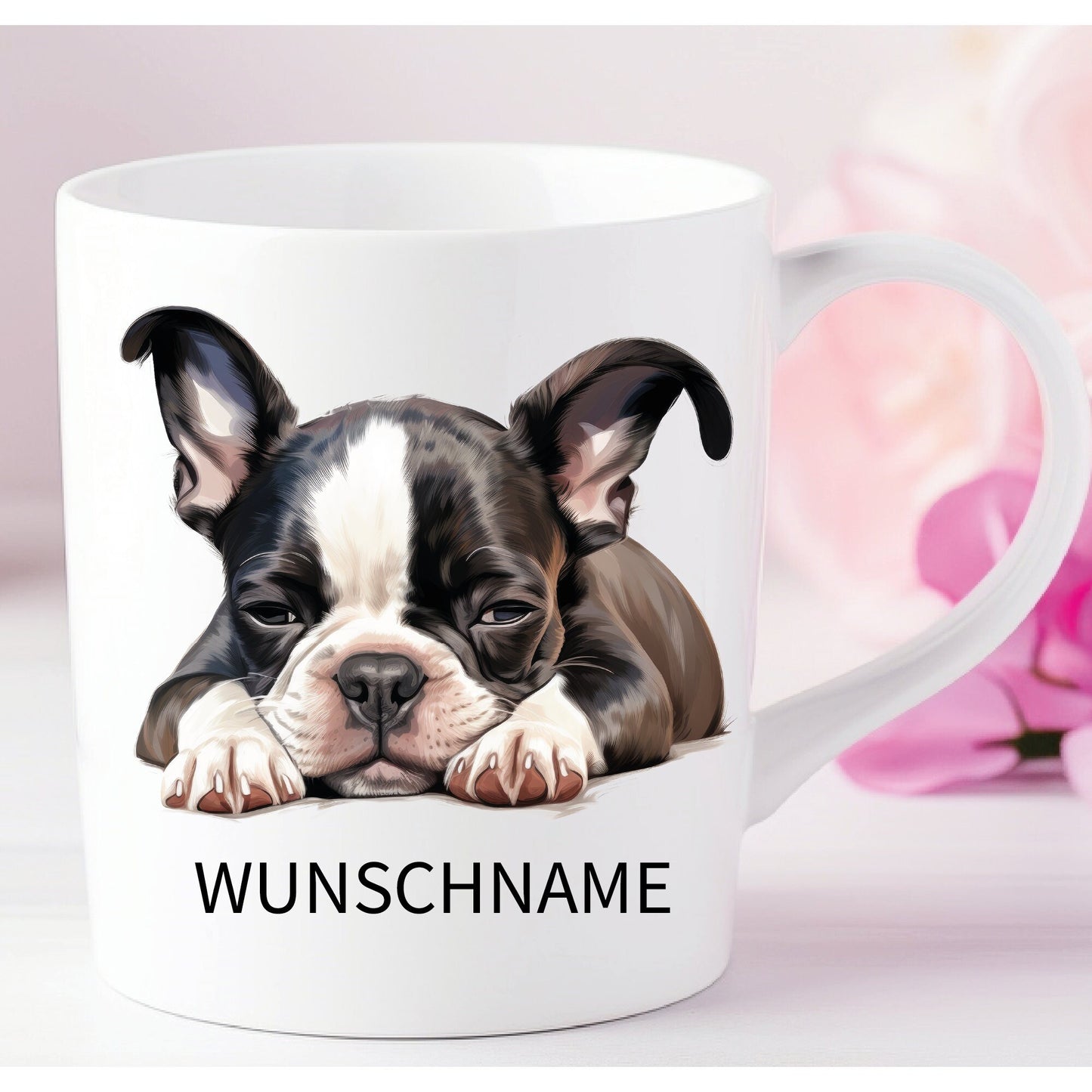 Basset Hound Tasse Hund Dogmom personalisiert mit Name oder Wunschtext